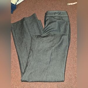 Slate Gray I.N.C. Trouser Wide Leg Size 8 With 30in Inseam
